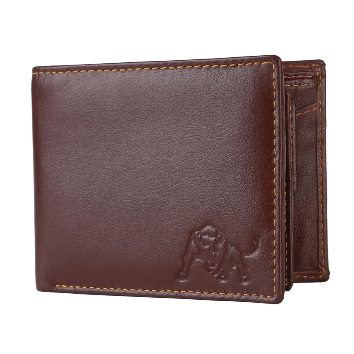 OVER FLAP LEATHER WALLET