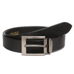 Men's Diamond Print Vegetable Tanned Genuine Leather Belt