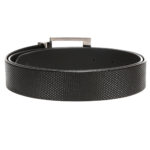 Men's Diamond Print Vegetable Tanned Genuine Leather Belt
