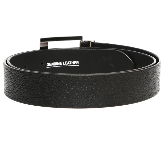 Men's Shrunken Print Vegetable Tanned Genuine Leather Belt