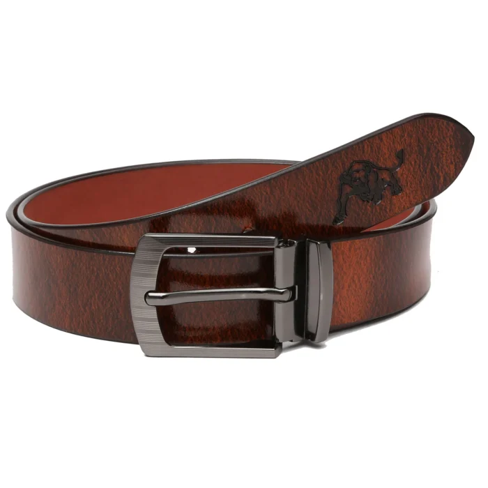 Men's Oil Pull up Vegetable Tanned Genuine Leather Belt