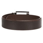 Men's Diamond Vegetable Tanned Genuine Leather Belt